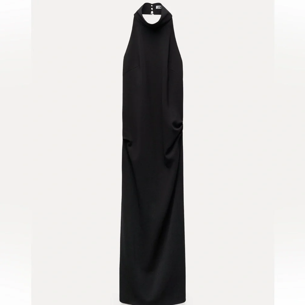 Zara Long Halter Dress - Picture 12 of 16